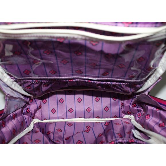 Lug Wrangler Crossbody Bag in Cardinal Cream Design, RFID Protected - Picture 8 of 16